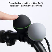 120db Električno zvono za bicikl 3 sekunde Sigurnosno upozorenje alarmna truba Melodija za bicikle Brdski bicikli Cestovni bicikli Skuteri Dječji bicikli