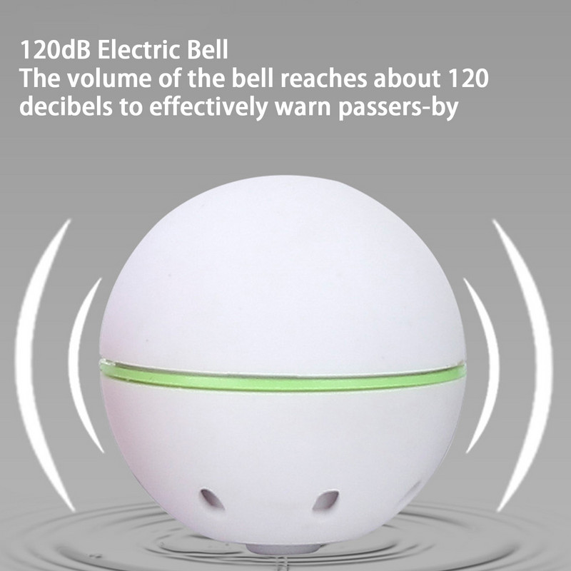 120db Električno zvono za bicikl 3 sekunde Sigurnosno upozorenje alarmna truba Melodija za bicikle Brdski bicikli Cestovni bicikli Skuteri Dječji bicikli