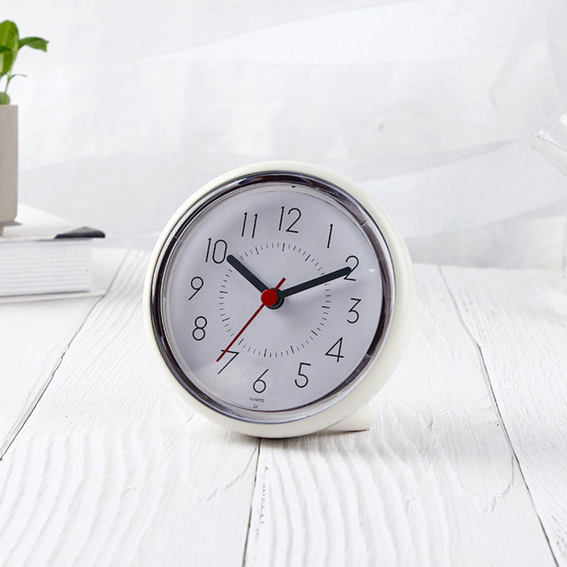 1 buc. Ceas de perete pentru baie, silențios, cu ventuză, funcționat cu baterii, fără ticăituri настенные часы