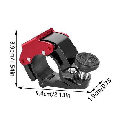Dviračio varpas 90-100db vandeniui atsparus dviračių dviračių varpas Dviračių skambutis nematomas mini nešiojamas lydinio Mtb plento dviračių vairo varpas