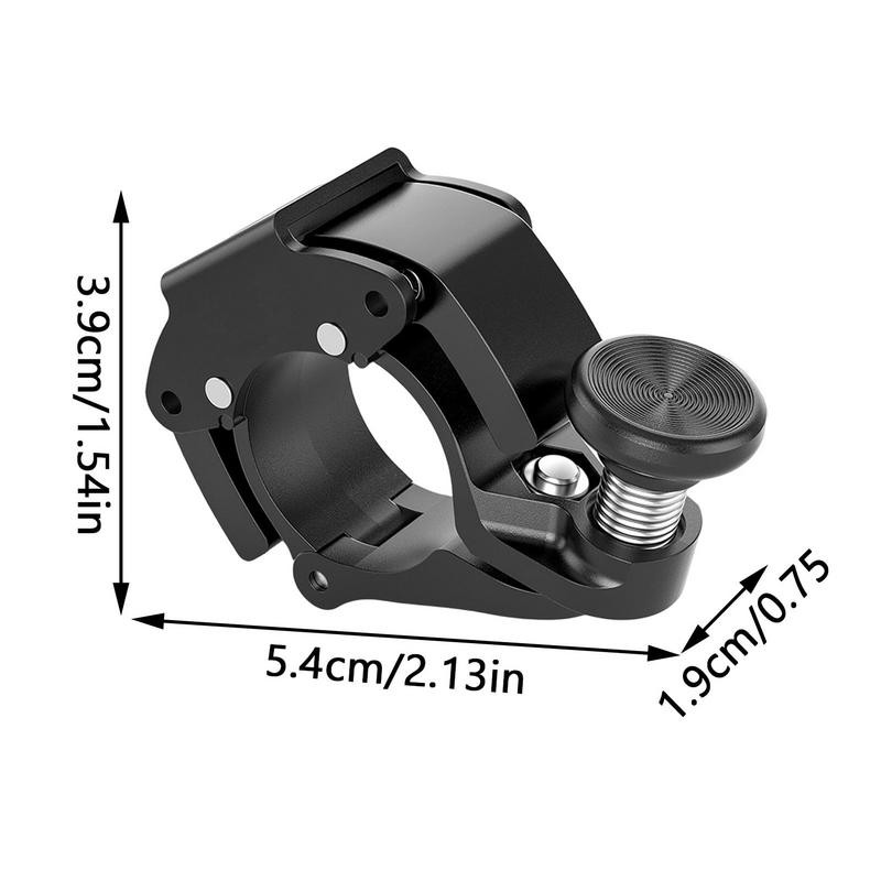 Dviračio varpas 90-100db vandeniui atsparus dviračių dviračių varpas Dviračių skambutis nematomas mini nešiojamas lydinio Mtb plento dviračių vairo varpas