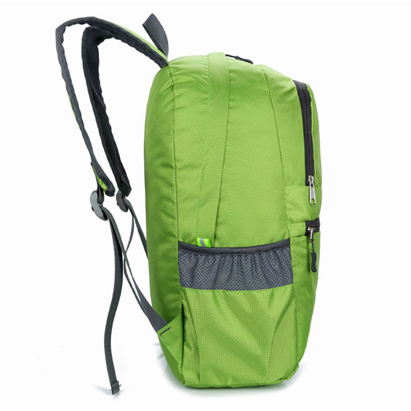 18 literes csomagolható hátizsák Összehajtható ultrakönnyű kültéri zsáktáska nagy összecsukható hátizsák túrázás utazási hátizsák hegymászó napozó