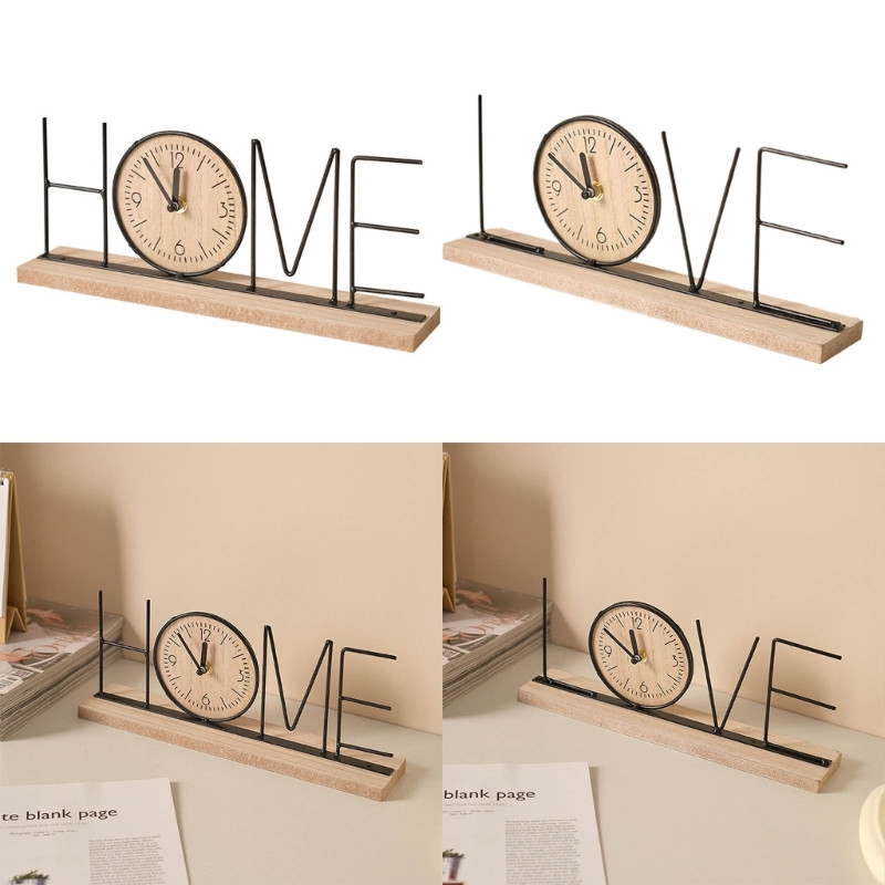 Mitmeotstarbeline töölauakell, pühade uusaastakaunistused, kaunistused laste tüdrukute poiste sünnipäevaks