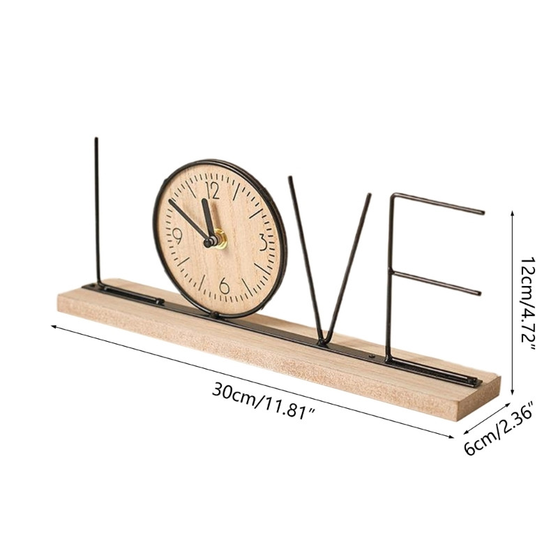 Mitmeotstarbeline töölauakell, pühade uusaastakaunistused, kaunistused laste tüdrukute poiste sünnipäevaks