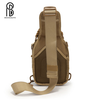Външна военна тактическа прашка Спортна пътна чанта за ракла Чанта за през рамо за мъже Чанти през рамо Туристическо къмпинг оборудване
