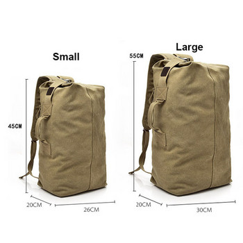 Външна пътна чанта Раница Модна раница с голям капацитет Човешка лека мъжка багажна платнена кофа Чанти през рамо за мъже