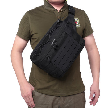 Външна тактическа ловна чанта за кръста Найлонова армейска EDC чанти за инструменти Мъжки риболов Туризъм полезност Военен къмпинг Пътуване Спортна раница за кръста
