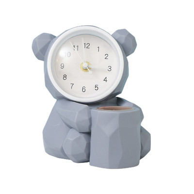 KX4B asztali ébresztőóra Piggy többfunkciós tolltartó iskolába