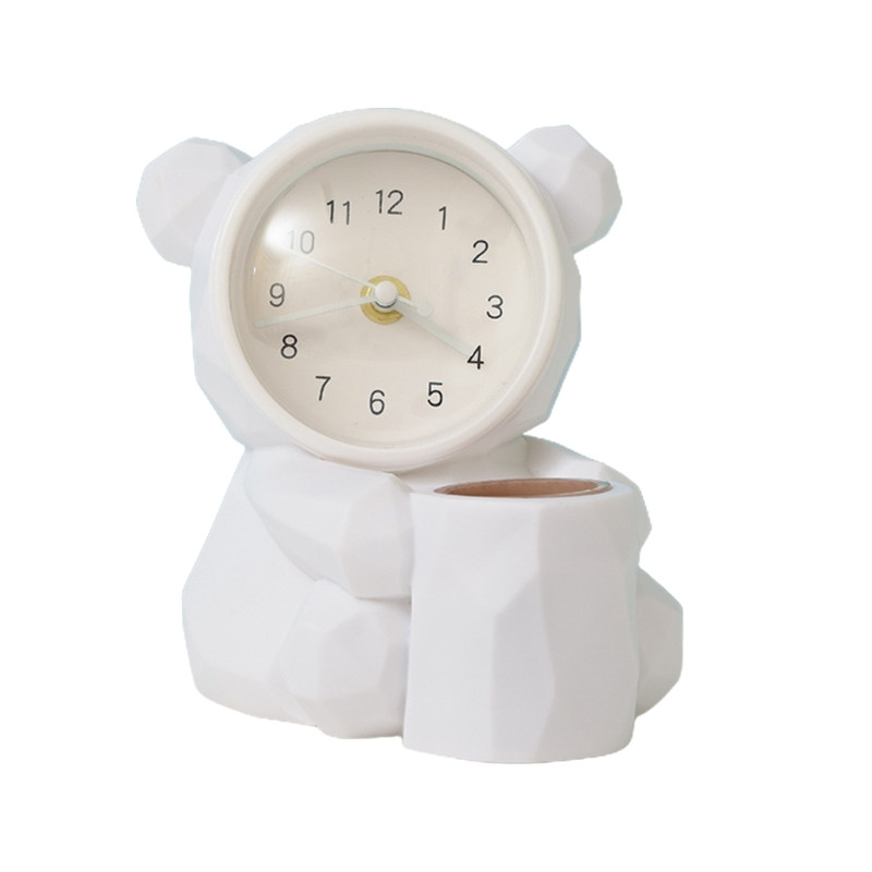 KX4B asztali ébresztőóra Piggy többfunkciós tolltartó iskolába