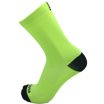 Спорт на открито Мъжки Дамски чорапи за колоездене Дишащи чорапи за велосипеди