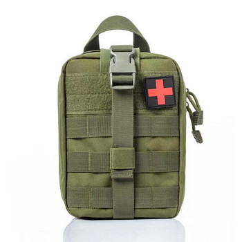 Тактическа чанта за кръст Военна Molle Quick Release Комплект за първа помощ Медицински къмпинг Ловни аксесоари EDC Pack Outdoor Survival Bag