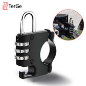 3-znamenkasti kod Kombinirana brava za bicikle Protuprovalni skuter MTB motocikl Brava za kacigu za 2,2-2,8 CM kormane Dodaci za bicikle