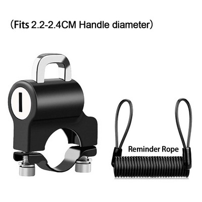 3-znamenkasti kod Kombinirana brava za bicikle Protuprovalni skuter MTB motocikl Brava za kacigu za 2,2-2,8 CM kormane Dodaci za bicikle