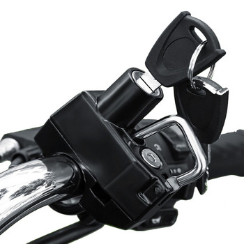 Κράνη μοτοσικλέτας Κλειδαριά ασφαλείας με προστασία από παραβίαση Αντικλεπτική κλειδαριά για μοτοσικλέτα σκούτερ ποδήλατο δρόμου ασφαλιστικά κράνη Κλειδαριά