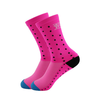 2021 márka Színes Sport Kerékpározás Futó Zokni Férfi Női Sportzoknik Kemping Túrázás Hegymászó Zoknik Coolmax