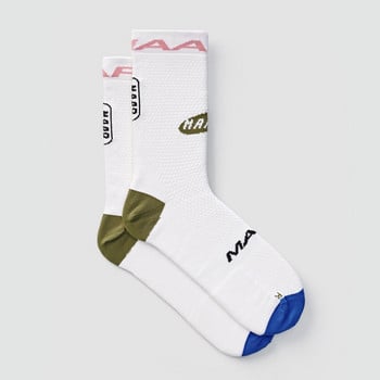 MAAP Велосипедни чорапи Спортни чорапи за каране на открито Висококачествени памучни велосипедни чорапи Противоплъзгащи се чорапи за бягане