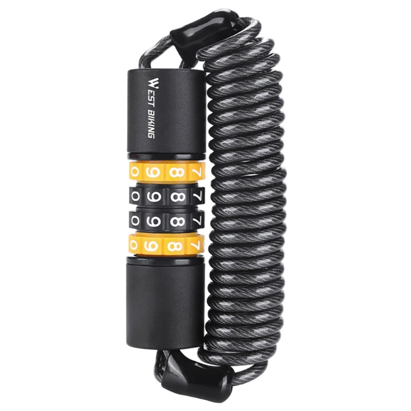 Vargusvastane kiivrite lukk Kõrgturvaline kaabellukk kiivritele, pagasile, seljakotile