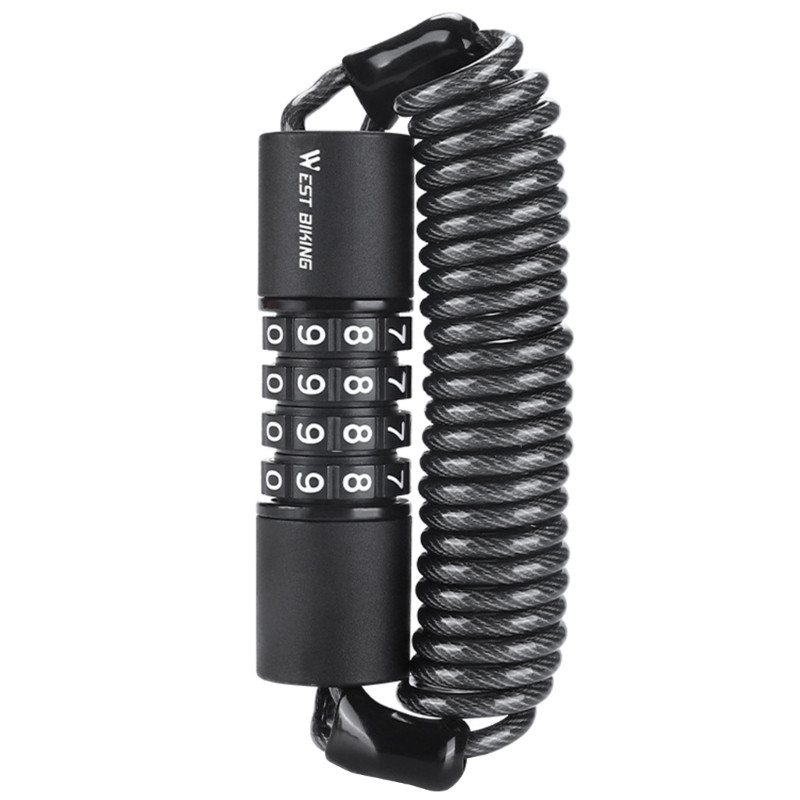 Vargusvastane kiivrite lukk Kõrgturvaline kaabellukk kiivritele, pagasile, seljakotile