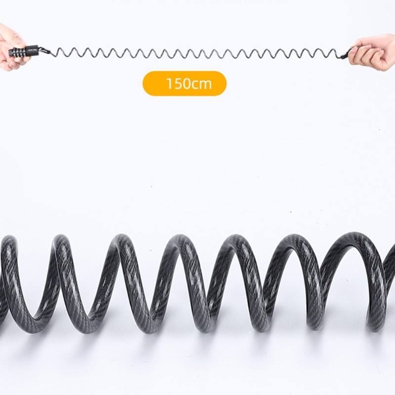 Vargusvastane kiivrite lukk Kõrgturvaline kaabellukk kiivritele, pagasile, seljakotile