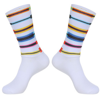 Αντιολισθητική σιλικόνη Καλοκαιρινές κάλτσες Aero Whiteline Ποδηλατικές Κάλτσες Ανδρικές κάλτσες ποδηλάτου Αθλητικές κάλτσες Κάλτσες για τρέξιμο Κάλτσες ποδηλάτου
