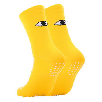 2023 Ανδρικές πολύχρωμες κάλτσες ποδηλασίας με μοτίβο ματιών Αντιολισθητικές Γυναικείες αναπνεύσιμες φορετές ποδήλατα Ανδρικές αθλητικές κάλτσες εξωτερικού χώρου Κάλτσες ποδηλάτου