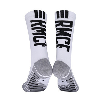 Club Soccer Game Zokni Futball Légáteresztő csőtörülköző Sűrített Professzionális Csúszásmentes Sport Foci Zokni Felnőtteknek Gyerekeknek