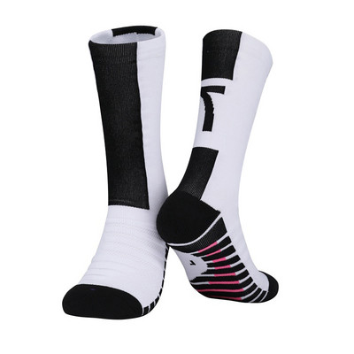 Club Soccer Game Zokni Futball Légáteresztő csőtörülköző Sűrített Professzionális Csúszásmentes Sport Foci Zokni Felnőtteknek Gyerekeknek