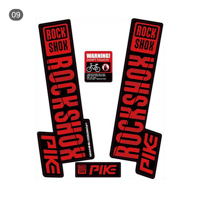 NAUJAS priekinės šakės lipdukas, skirtas Rock Shox SID plento dviračiui MTB lenktynių priedų lipdukai Asmeniniai dviračio lipduko puošmena