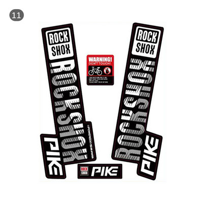 NAUJAS priekinės šakės lipdukas, skirtas Rock Shox SID plento dviračiui MTB lenktynių priedų lipdukai Asmeniniai dviračio lipduko puošmena