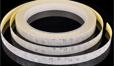 1 см * 8 м Стикери за велосипеди Светлоотразителна лента Флуоресцентни MTB Bike Велосипедни ленти Колоездене MTB Лента за каска Мотоциклет Скутер