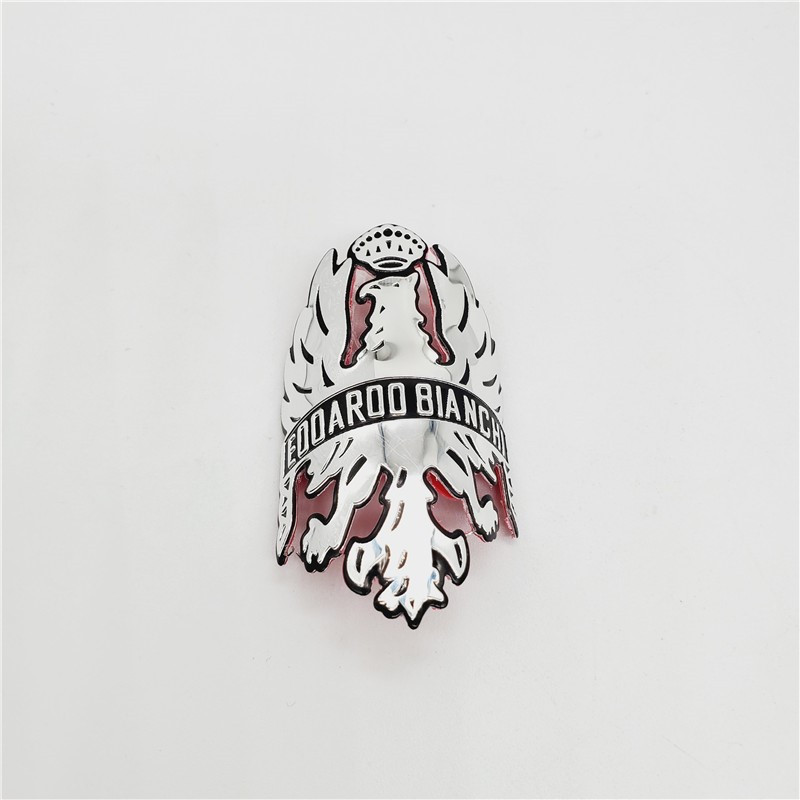 Jalgrattapea märgi kleebised MTB maanteeratta raami varre kleebisele hõbedase kullaga, sinine kull