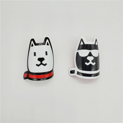 MTB cestovni bicikl Značka glave Naljepnice Naljepnice Aluminijske naljepnice Naljepnica okvira Drška Crveno bijeli pas Crno bijela