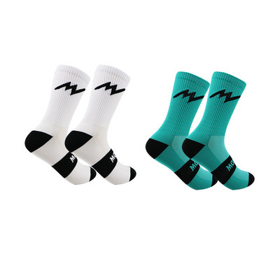 2021 Ποδηλατικές κάλτσες Άνετες αθλητικές κάλτσες εξωτερικού χώρου Ανδρικές Γυναικείες κάλτσες με κουκκίδες Τρέξιμο Πεζοπορία Racing Road MTB Κάλτσες Mountain Bike