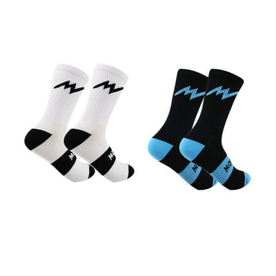 2021 Ποδηλατικές κάλτσες Άνετες αθλητικές κάλτσες εξωτερικού χώρου Ανδρικές Γυναικείες κάλτσες με κουκκίδες Τρέξιμο Πεζοπορία Racing Road MTB Κάλτσες Mountain Bike