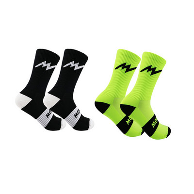 2021 Ποδηλατικές κάλτσες Άνετες αθλητικές κάλτσες εξωτερικού χώρου Ανδρικές Γυναικείες κάλτσες με κουκκίδες Τρέξιμο Πεζοπορία Racing Road MTB Κάλτσες Mountain Bike