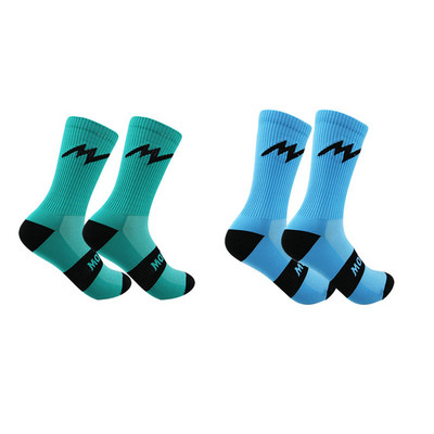 2021 Ποδηλατικές κάλτσες Άνετες αθλητικές κάλτσες εξωτερικού χώρου Ανδρικές Γυναικείες κάλτσες με κουκκίδες Τρέξιμο Πεζοπορία Racing Road MTB Κάλτσες Mountain Bike