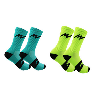 2021 Ποδηλατικές κάλτσες Άνετες αθλητικές κάλτσες εξωτερικού χώρου Ανδρικές Γυναικείες κάλτσες με κουκκίδες Τρέξιμο Πεζοπορία Racing Road MTB Κάλτσες Mountain Bike