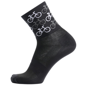 2023 Bmambas мъжки дамски велосипедни чорапи MTB велосипедни чорапи Дишащи пътни велосипедни чорапи Спортни на открито състезателни чорапи
