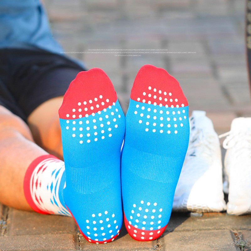 Momčadske biciklističke čarape, profesionalne srednje cijevi, neklizajuće, prozračne, otporne na habanje, sportske bicikle na otvorenom, biciklističke muške ženske čarape