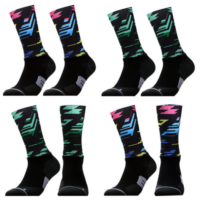 Професионален велосипеден отбор Aero Cycling Socks Seamless Anti Slip Sport Socks Road Bicycle Socks Outdoor Racing Bike Compression Sock