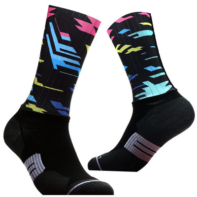 Professionaalne rattameeskond Aero jalgrattasõidu sokid õmblusteta libisemisvastased spordisokid maanteerattasokid välisvõidusõidu rattasokid