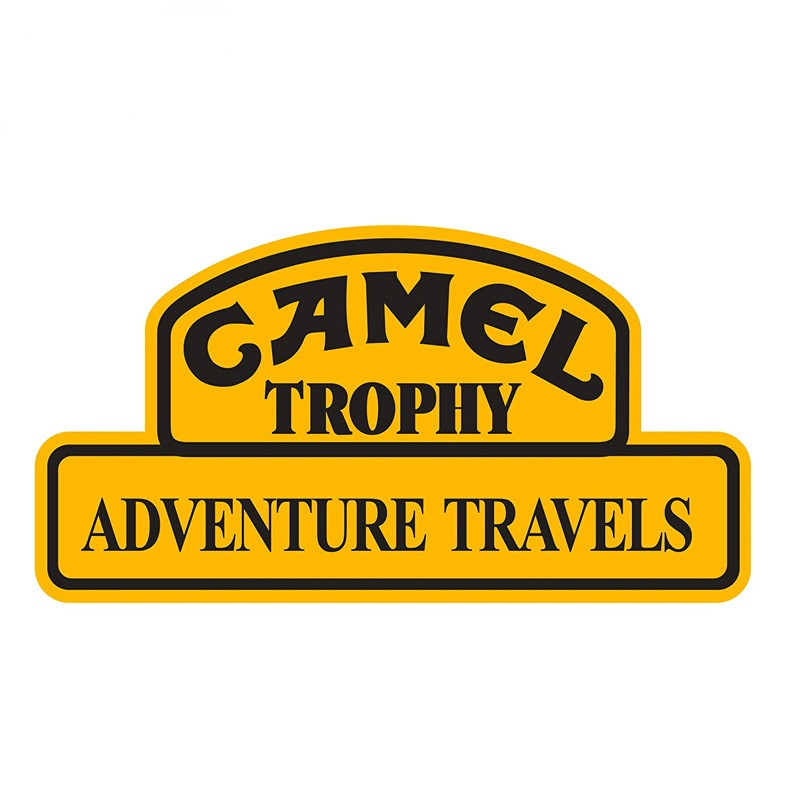 Camel Trophy Land Rover Badge Brand Autocolant Autocolante Decor Motocicletă Off-road Laptop Portbagaj Chitară PVC Anti-UV Autocolante de vinil