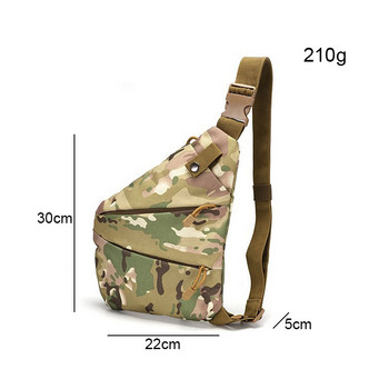 Персонализирани леки къмпинг катерене Водоустойчиви чанти за през рамо с прашка против кражба Тактическа чанта за телефон с прашка Ракла за мъже