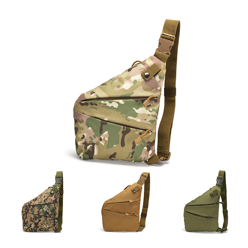 Kohandatud kerge matkaronimise veekindel vargusvastane õlakotid Taktikaline telefonikott Meeste rinnakott