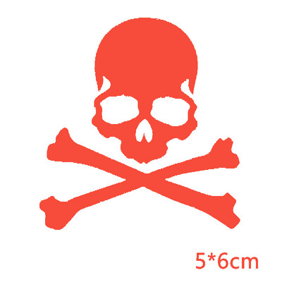 Jalgratta peegeldavad pealuu kleebised Fikseeritud käiguga skeleti kleebised Ohutushoiatus Mägijalgratta tarvikud pegatinas para bicicleta