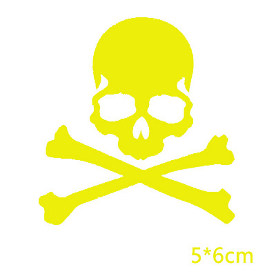 Jalgratta peegeldavad pealuu kleebised Fikseeritud käiguga skeleti kleebised Ohutushoiatus Mägijalgratta tarvikud pegatinas para bicicleta