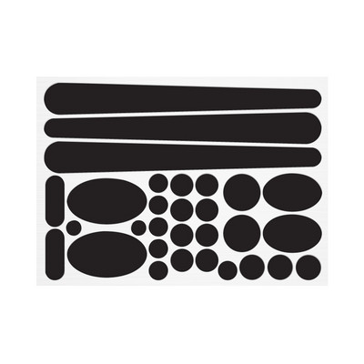 Karcálló lánctartó védőburkolat dekoráció kerékpáros kerékpárváz matrica első villavédő formázó védőfólia