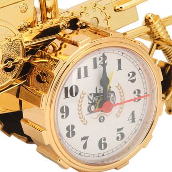 Настолен часовник във формата на трактор Орнамент Пластмасов батериен декоративен настолен часовник с игла Декорация на дома