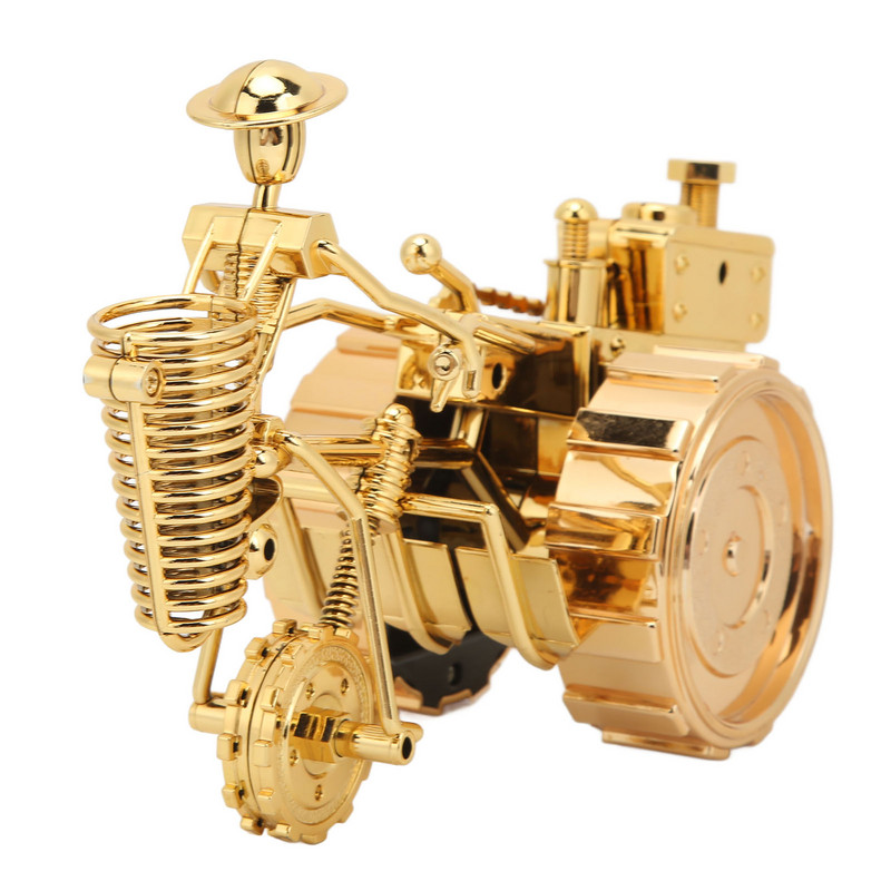 Traktori kujuga lauakella ornament, plastist patareitoitel dekoratiivne nõelaga lauakell Kodukaunistus