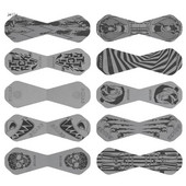 448C Noćno trčanje na otvorenom Prijenosna dječja reflektirajuća magnetna traka upozorenja